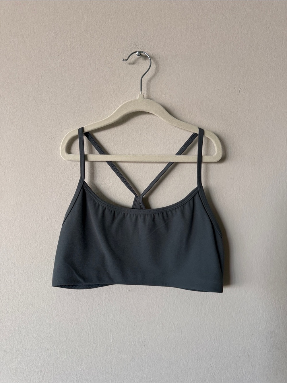 Vuori Charcoal All The Feels Sports Bra - matching set